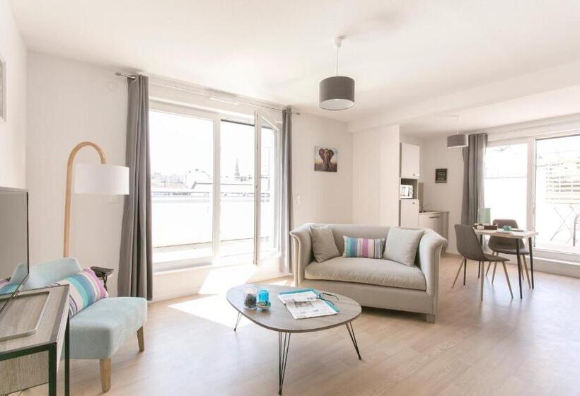 ホテル Zenao Appart Hôtels Mulhouse