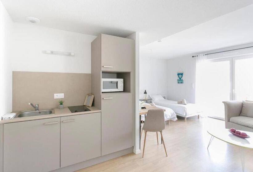 ホテル Zenao Appart Hôtels Mulhouse