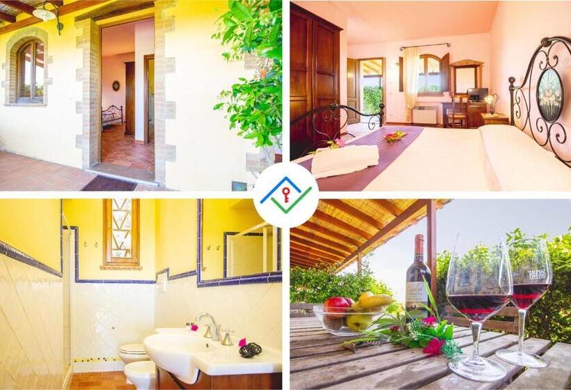 ホテル Agriturismo Poggio Pistolese