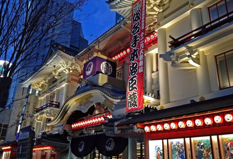 בית מלון כפרי Imano Tokyo Ginza Hostel