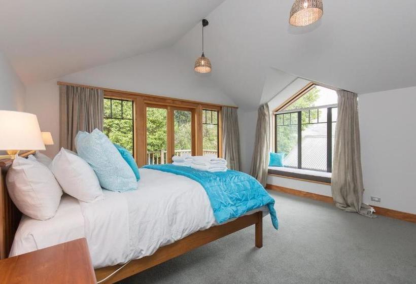 בית מלון כפרי Release Wanaka Bullock Creek Chalet