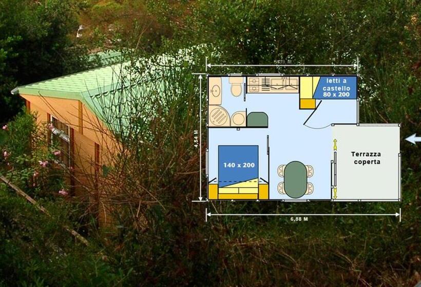 酒店 Camping Village Canapai