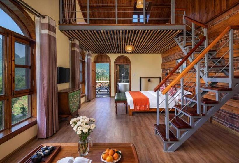 בית מלון כפרי Yangshuo Coco Garden