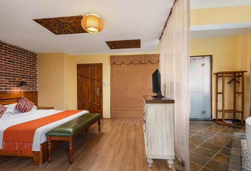 בית מלון כפרי Yangshuo Coco Garden