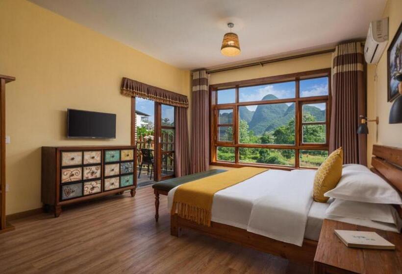 בית מלון כפרי Yangshuo Coco Garden