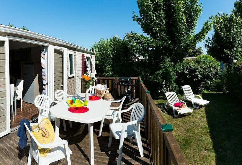 בית מלון כפרי Mobil Home Marieva Les Dunes De Contis