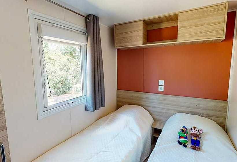 בית מלון כפרי Mobil Home Marieva Les Dunes De Contis