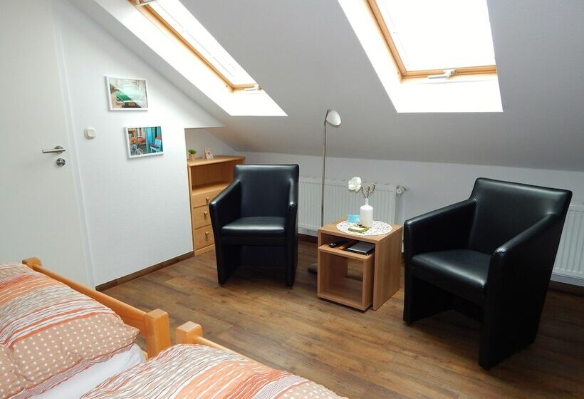 Отель Pension Am Burgwall