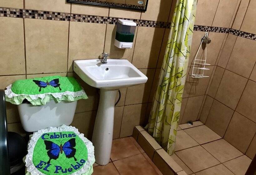 酒店 Cabinas El Pueblo B&b Monteverde