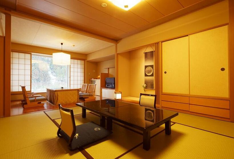 호텔 Shogawa Onsen Furyu Midou Zashiki Yumetsuzuri