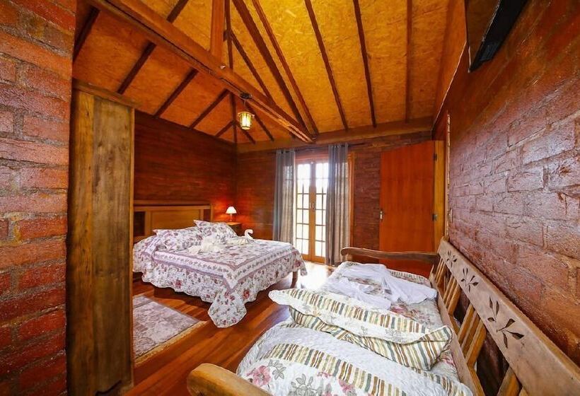 호텔 Chalés Fazendinha Campos Do Jordão