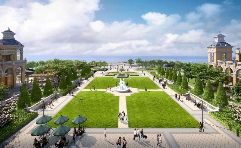 ホテル Hilton Dalian Golden Pebble Beach Resort