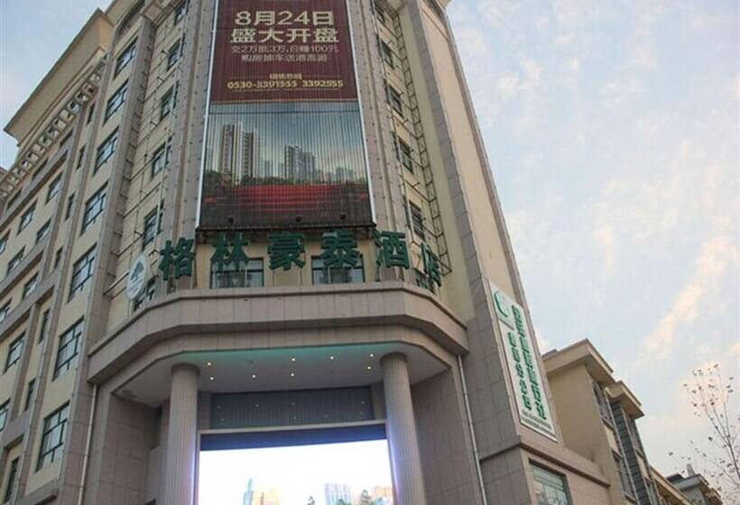 בית מלון כפרי Greentree Inn Heze Cao County Qinghe Road Business