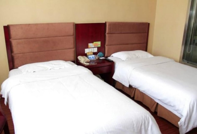 בית מלון כפרי Greentree Inn Heze Cao County Qinghe Road Business