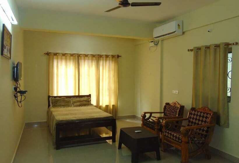 펜션 Nirvaah Room Siolim Ac