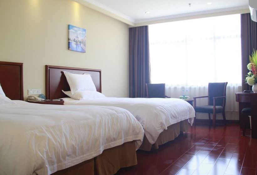호텔 Greentree Inn Anhui Wuhu Jiangbei Shenxiang Express