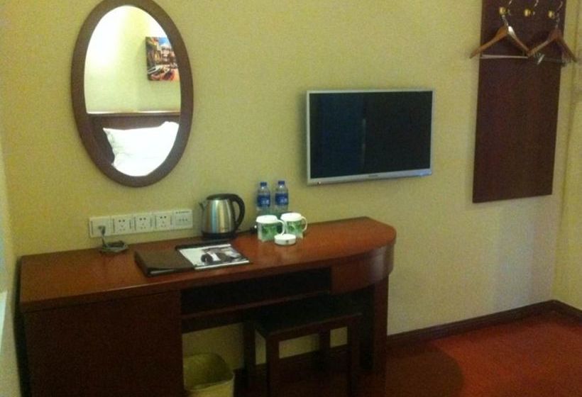 호텔 Greentree Inn Anhui Wuhu Jiangbei Shenxiang Express
