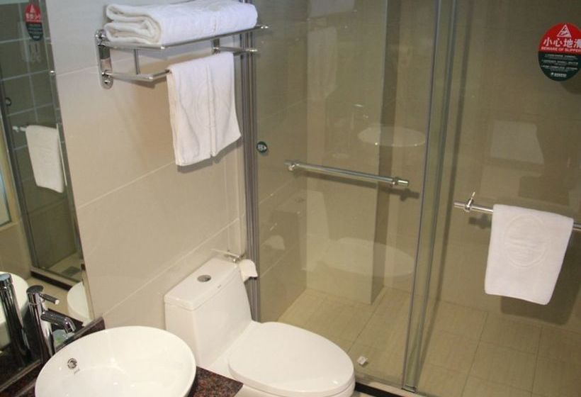 호텔 Greentree Inn Anhui Wuhu Jiangbei Shenxiang Express