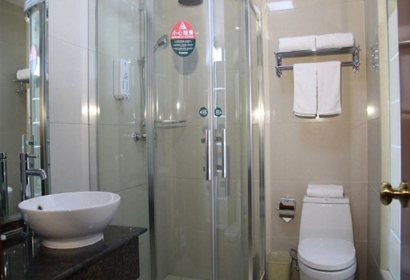 호텔 Greentree Inn Anhui Wuhu Jiangbei Shenxiang Express