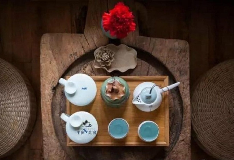 펜션 Jiuhua Mountain Banchumeisu Inn