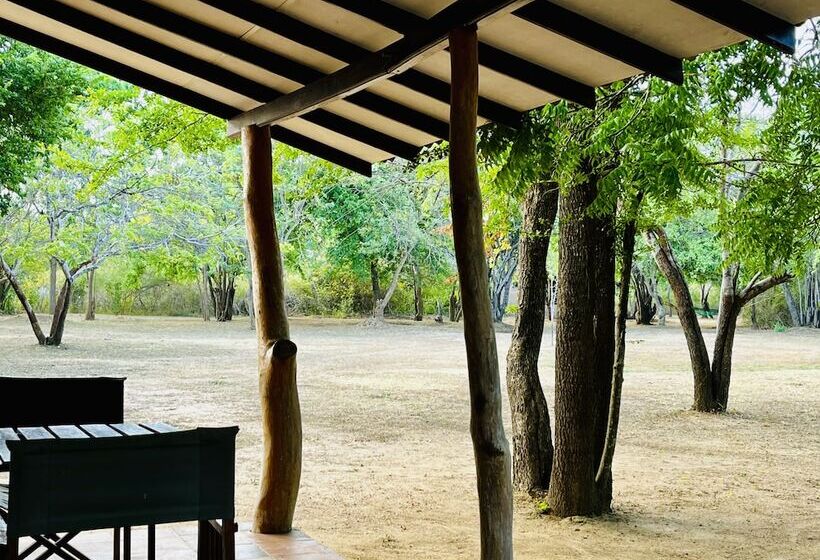 فندق صغير Funky Leopard Safari Lodge Bordering Yala National Park
