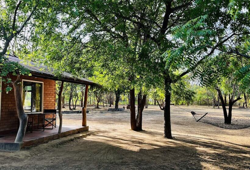 ユースホステル Funky Leopard Safari Lodge Bordering Yala National Park
