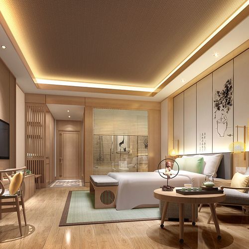 בית מלון כפרי Jiuhuashan Rongxi Manor Hot Spring