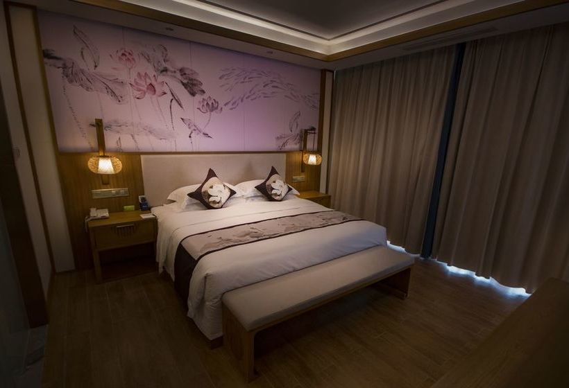 בית מלון כפרי Jiuhuashan Rongxi Manor Hot Spring