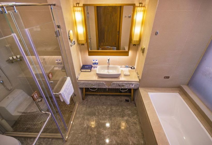 בית מלון כפרי Jiuhuashan Rongxi Manor Hot Spring