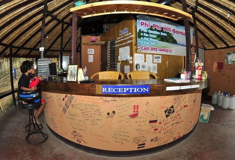 Отель Phi Phi Hill Bamboo Bungalow