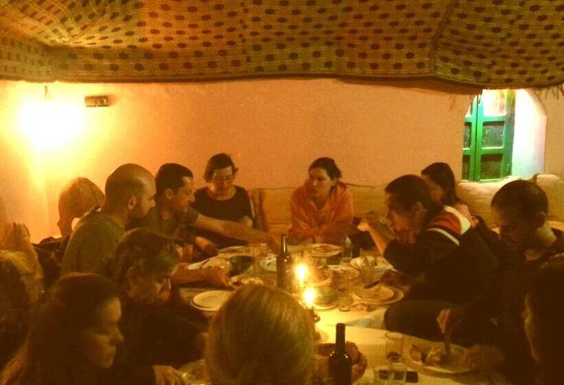 Hostel Jnane Dar Diafa Is In The Center Of Tamegrouteface Of The Bibiotheque