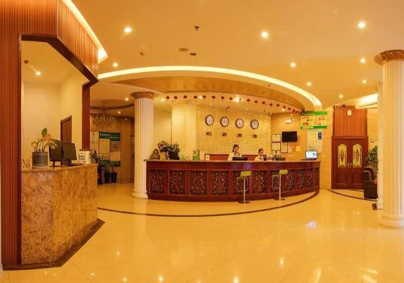호텔 Greentree Inn Shangqiu Guide Road