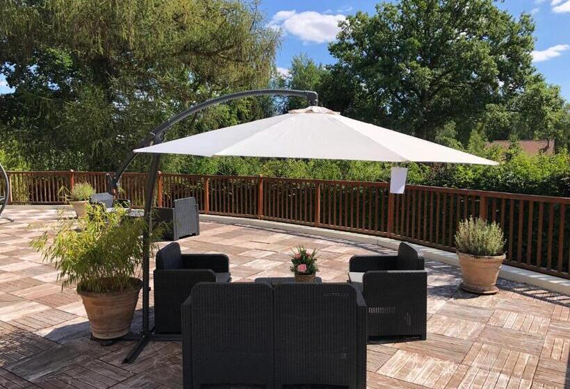 بنسيون Au Charme Du Lac Piscine Chauffé Proche Parc Et Restaurant Du Casino