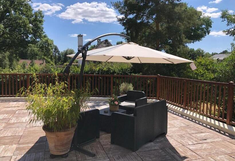 بنسيون Au Charme Du Lac Piscine Chauffé Proche Parc Et Restaurant Du Casino