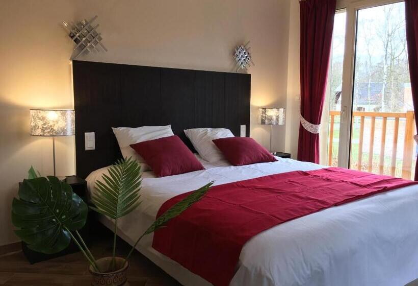 بنسيون Au Charme Du Lac Piscine Chauffé Proche Parc Et Restaurant Du Casino