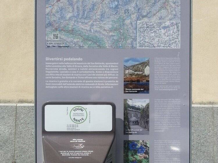 فندق فئة نجمة واحدة Bed&bike Tremola San Gottardo