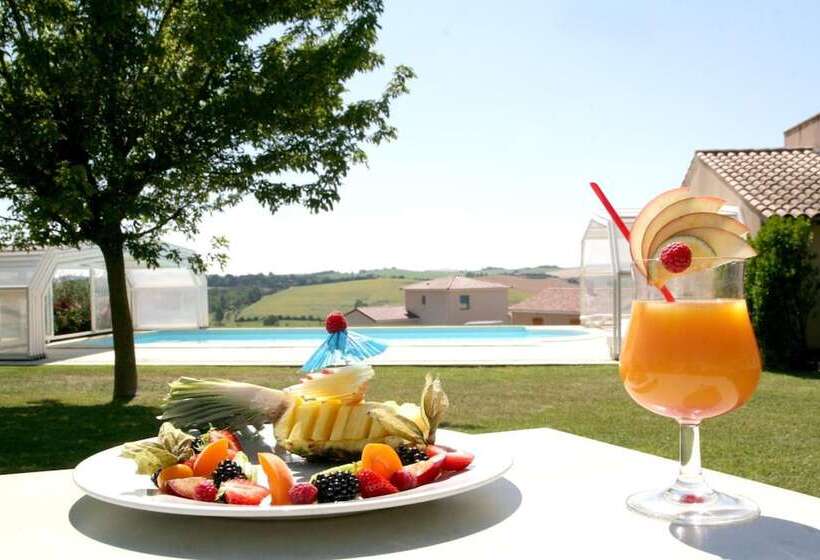 Отель Logis Hôtel Auberge Du Pastel Hôtel 3 étoiles Et Restaurant