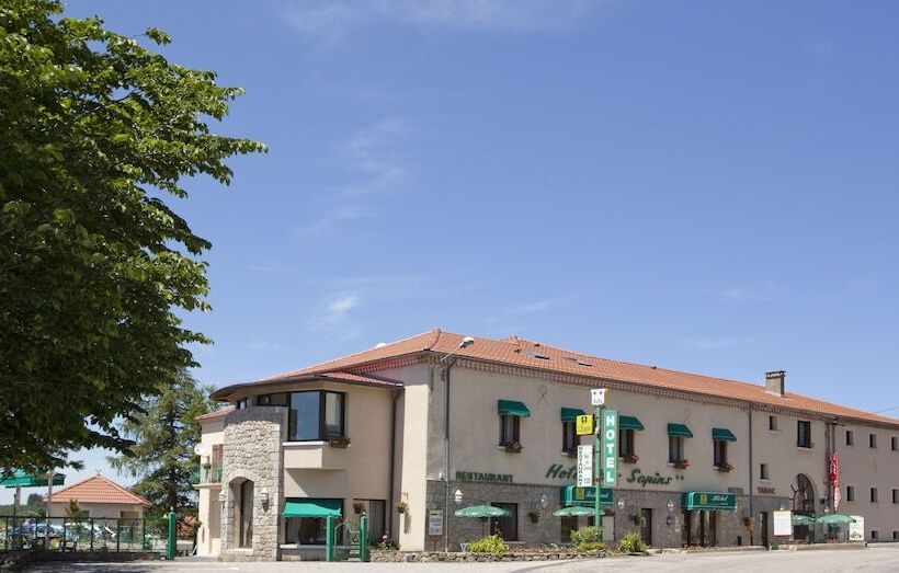 호텔 Logis Hôtel Des Sapins