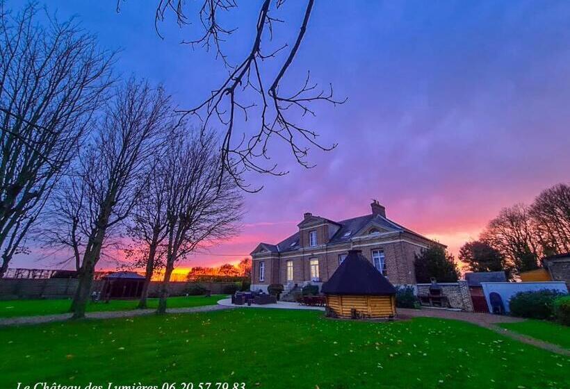 בית מלון כפרי Le Château Des Lumières De La Baie De Somme Chambre D Hôtes De Charme