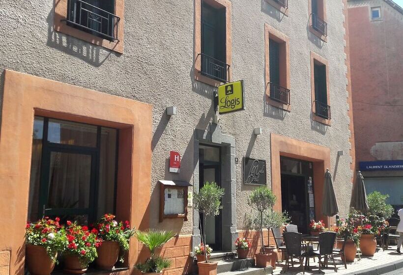 호텔 Logis Hôtel Du Midi