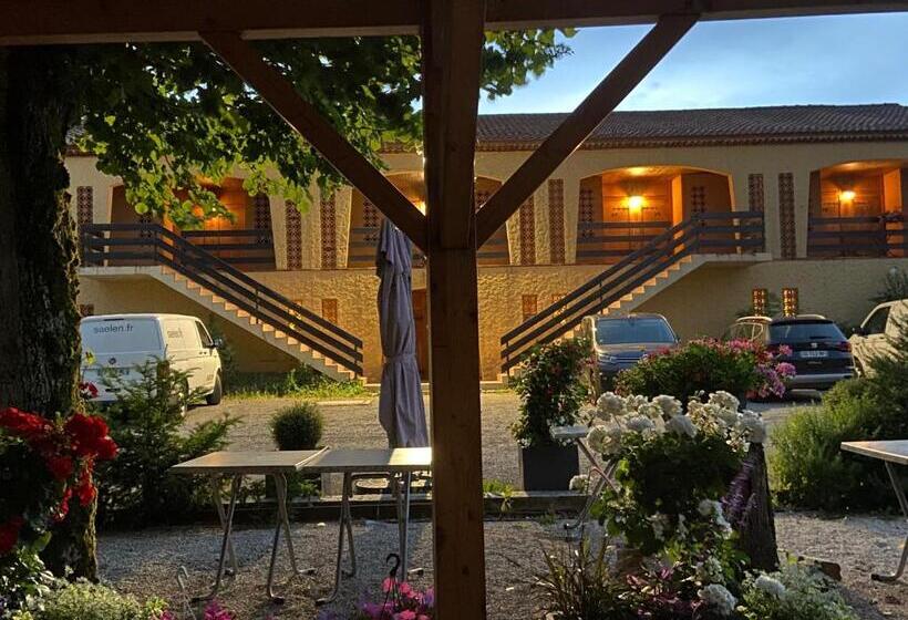 호텔 Logis L Auberge Du Gros