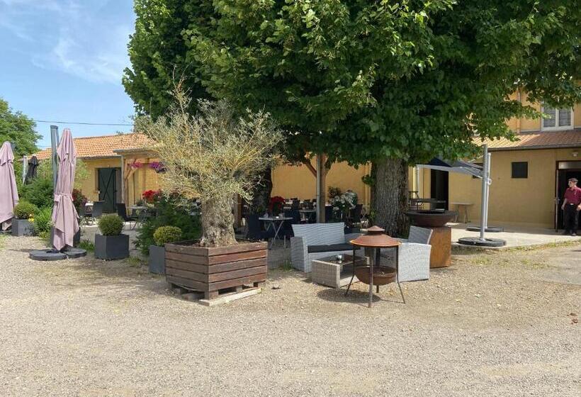 호텔 Logis L Auberge Du Gros