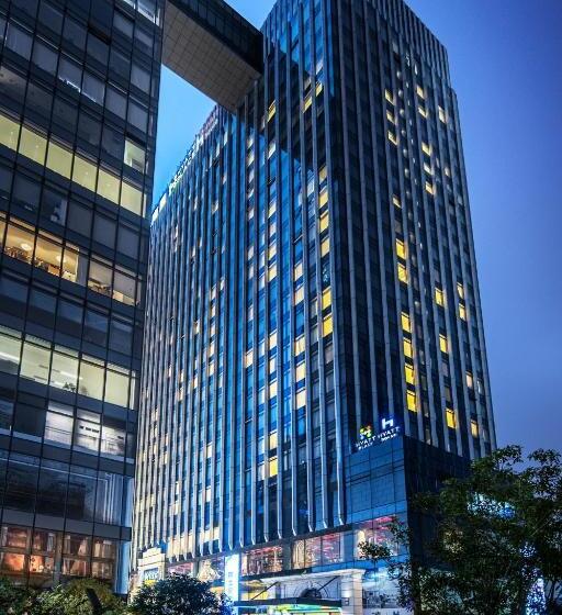 בית מלון כפרי Hyatt House Chengdu Pebble Walk