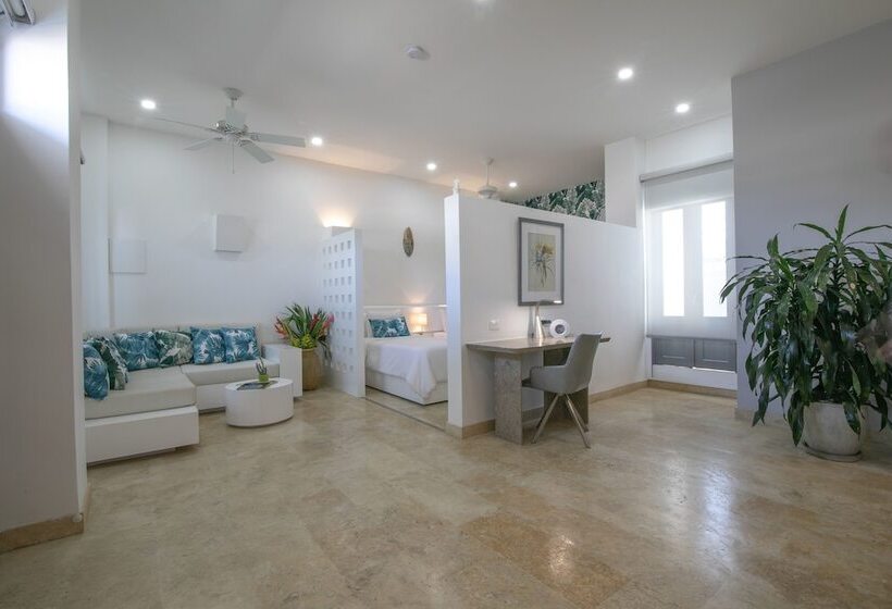 Отель El Cactus Luxury Apartments In Historic Center