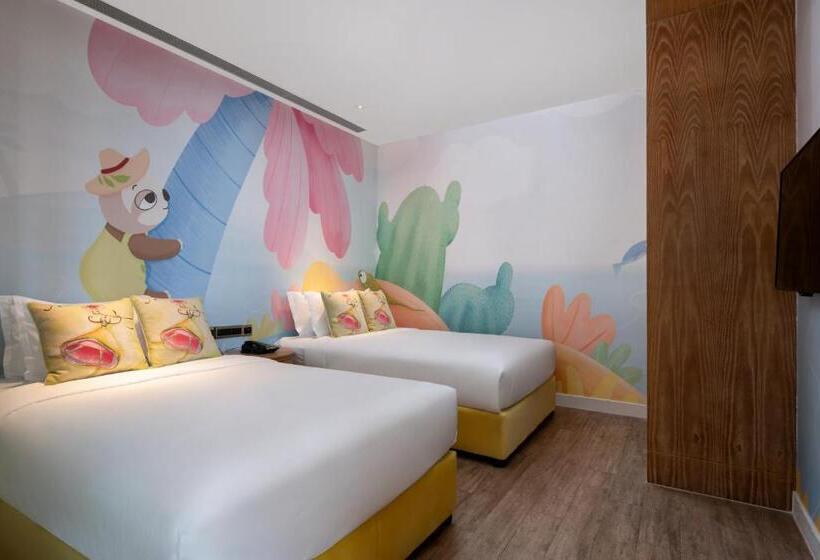 בית מלון כפרי Mangrove Tree Resort World Sanya Bay  Elader Palm Tower