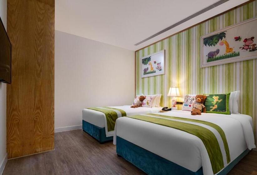 בית מלון כפרי Mangrove Tree Resort World Sanya Bay  Elader Palm Tower