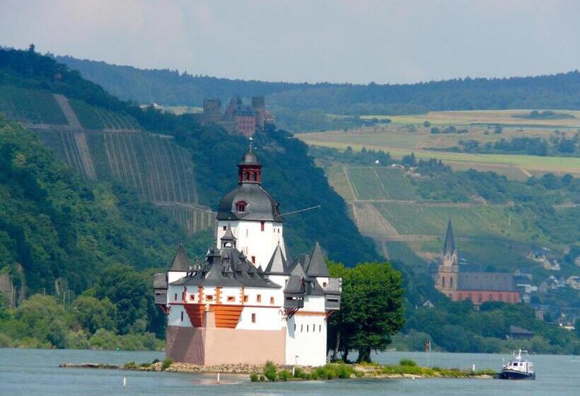 펜션 Gasthaus Weingut Stahl