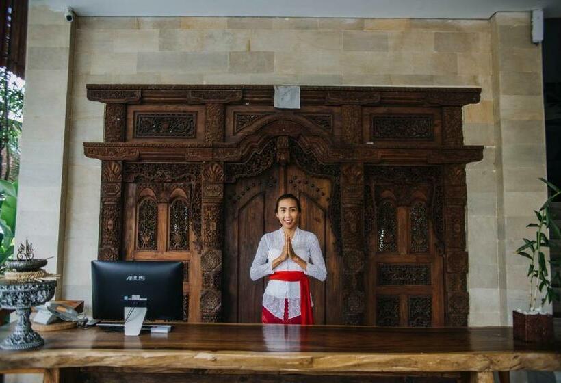 리조트 Freddies Villas Ubud Bali