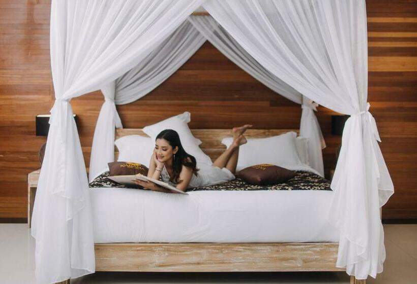 리조트 Freddies Villas Ubud Bali