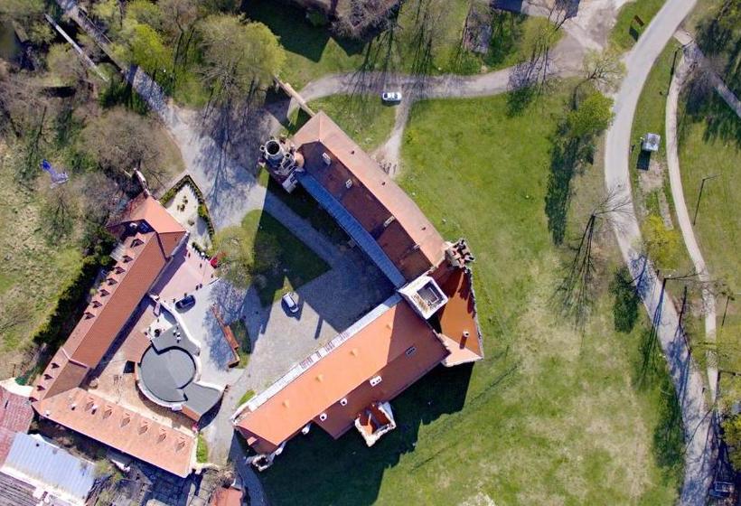 פנסיון Zámecký Penzion Rotunda